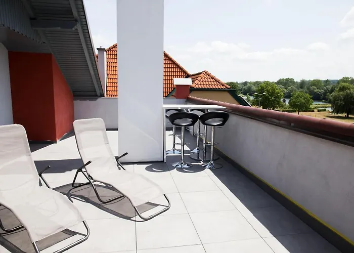 公寓 Haus Am Donausee Weitenegg