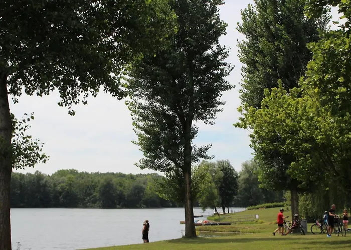 公寓 Haus Am Donausee *